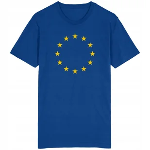 Flaga Unii Europejskiej Koszulka Gwiazdy UE - Koszulki męskie - miniaturka - grafika 1