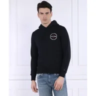Bluzy męskie - Tommy Hilfiger Bluza ROUNDEL HOODY | Regular Fit - miniaturka - grafika 1