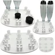 Akcesoria i części AGD - Ociekacz Na 6 Sześć Butelki Do Saturatora SODASTREAM Stojak Uchwyt Biały - miniaturka - grafika 1