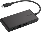 Stacje dokujące i replikatory portów - Stacja/replikator Asus Dual 4K USB-C 90XB094N-BDS000 - miniaturka - grafika 1