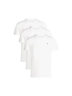 Koszulki męskie - Tommy Hilfiger T-Shirt q-roa-34858 Biały Regular Fit - miniaturka - grafika 1