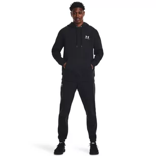 Bluza męska Under Armour Essential Fleece Hoodie - Bluzy sportowe męskie - miniaturka - grafika 4