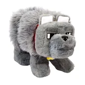 Figurki dla dzieci - A Minecraft Movie Plush Figure Dennis the Wolf 20 cm - miniaturka - grafika 1