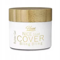 Utwardzacze do paznokci - Hessi, Żel budujący Nice Cover Bling Bling, 15 ml - miniaturka - grafika 1