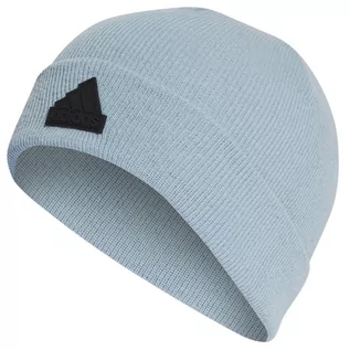 Czapki damskie - Czapka adidas TEC Beanie CUF (kolor Niebieski) - grafika 1