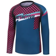 Bluzy sportowe męskie - Męska koszulka Protective 115008-890 P-King Rozmiar: XL / Kolor: niebieski - miniaturka - grafika 1