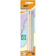 Przybory szkolne - Bic Ołówek z gumką Evolution Pastel 5szt - miniaturka - grafika 1