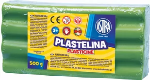 Astra Plastelina 500g jasnozielona 303117010 - Masy plastyczne - miniaturka - grafika 1