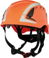 Akcesoria BHP - Hełm ochronny X5007V-CE, wentylowany, pomarańczowy 3M - miniaturka - grafika 1
