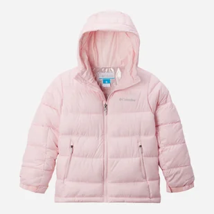 Kurtka dziecięca dla dziewczynki zimowa Columbia Pike Lake II Hooded Jacket 2050351608 132 cm (S) Różowa (195981080391) - Kurtki i płaszcze dla dziewczynek - miniaturka - grafika 1