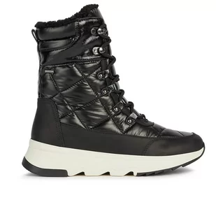 Buty Geox Falena Abx D26HXB043FUC9999 - czarne - Śniegowce damskie - miniaturka - grafika 5