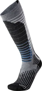 UYN Ski Snowboard Skarpetki Mężczyźni, light grey/black EU 39-41 2020 Skarpetki narciarskie S100154-G217-39/41 - Skarpety termoaktywne - miniaturka - grafika 1
