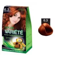 Chantal Variete Color Permanent Color Cream farba trwale koloryzująca 6.3 Miedź Mahoniowa 50g - Farby do włosów i szampony koloryzujące - miniaturka - grafika 1