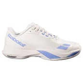 Buty sportowe damskie - Damskie buty tenisowe Babolat Jet Mach 4 AC Women Cream/Lavender EUR 39 - miniaturka - grafika 1