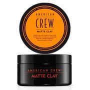 Kosmetyki do stylizacji włosów - American Crew Matte Clay | Matowa glinka do stylizacji włosów 85g - miniaturka - grafika 1