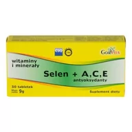 Włosy, skóra, paznokcie - GORVITA SELEN + A,C,E ANTYOKSYDANT, 30tabl. GORVITA - miniaturka - grafika 1
