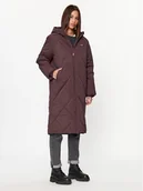 Kurtki damskie - Wrangler Kurtka zimowa 112342650 Bordowy Regular Fit - miniaturka - grafika 1