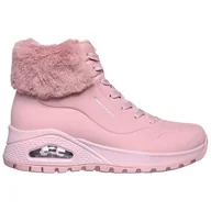 Botki damskie - Skechers Damskie botki Uno Rugged-Fall Air, różowy, 38.5 EU - miniaturka - grafika 1