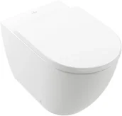 Kompakty WC - Villeroy & Boch Subway 3.0 Toaleta WC stojąca 59x37 cm bez kołnierza z powłoką CeramicPlus i AntiBac weiss alpin 4671T0T2 - odbiór osobisty: Kraków, Warszawa - miniaturka - grafika 1