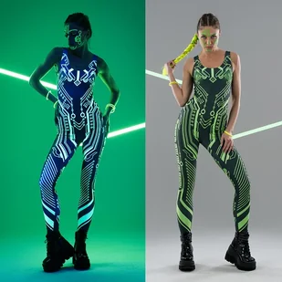 CYBER - Kombinezon z efektem UV - Kombinezony - miniaturka - grafika 1