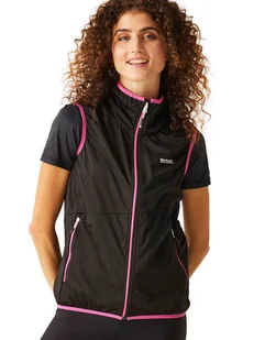 Regatta Kamizelka softshellowa "Lankin II" w kolorze czarnym - Kamizelki damskie - miniaturka - grafika 1