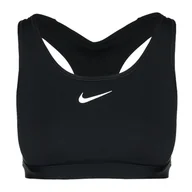 Bielizna sportowa damska - Biustonosz treningowy Nike Swoosh Medium Support - miniaturka - grafika 1