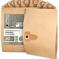 Worki do odkurzaczy - 20x Worek do Odkurzacza Einhell Th-vc 1820/1S Papierowy 2-Warstwy Worki 2A - miniaturka - grafika 1