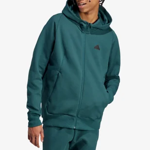 Bluza Dresowa Męska Adidas Zapinane Kieszenie IN5087 - Bluzy sportowe męskie - miniaturka - grafika 1