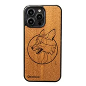 Etui i futerały do telefonów - Drewniane Etui Bewood iPhone 14 Pro Max LIS MERBAU - miniaturka - grafika 1