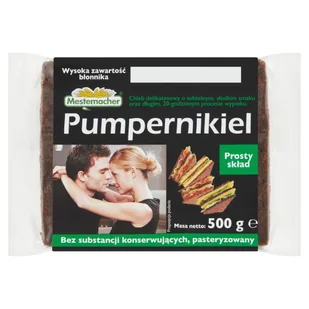 Mestemacher Pumpernikiel 500 g - Chleb - miniaturka - grafika 1
