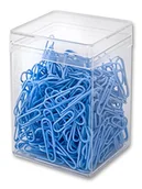 Spinacze i klipsy do papieru - Victory Spinacz powlekany pastelowy c.błękit 28mm 300) 60286H300-073 - miniaturka - grafika 1