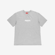 Koszulki sportowe damskie - Damski t-shirt z nadrukiem Prosto Classy - szary - PROSTO - miniaturka - grafika 1