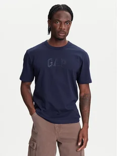 Gap T-Shirt 782369-00 Granatowy Regular Fit - Koszulki męskie - miniaturka - grafika 1