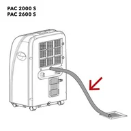 Akcesoria do wentylacji i klimatyzacji - Trotec PAC 2000 S / PAC 2600 S wąż kondensatu - miniaturka - grafika 1