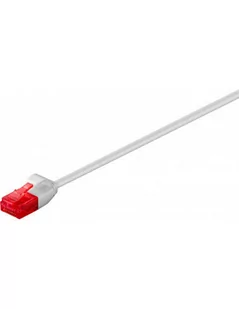 Kabel Lan Patchcord Cat 6 U/utp Slim szary 0,25m - Patchcordy - miniaturka - grafika 1