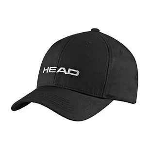 HEAD Head Promotion Cap czapka uniseks czarny czarny jeden rozmiar 287299bk - Czapki męskie - miniaturka - grafika 1