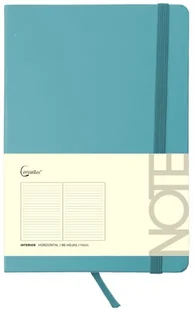 Notes Notatnik 96 Kartek A5 Antracyt Gładki - Notesy i bloczki - miniaturka - grafika 1