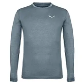 Koszulki męskie - Salewa Męska koszulka z długim rękawem Puez Melange Dry - miniaturka - grafika 1