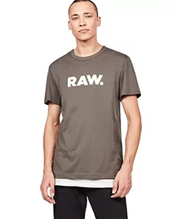 Koszulki męskie - G-STAR RAW koszulka męska holorn, szary (Gs Grey 8415-1260), XL - grafika 1