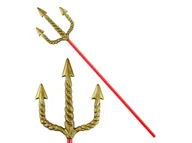 Dodatki do strojów karnawałowych - Trójząb dla morskiego boga Posejdona - 120 cm - 1 szt. - miniaturka - grafika 1