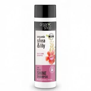 Organic Shop SZAMPON DO WŁOSÓW JEDWABISTY POŁYSK JEDWABNY NEKTAR 280 ml - - Szampony do włosów - miniaturka - grafika 1