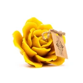 Świece - Świeca z wosku pszczelego kwiat dla Nauczyciela - miniaturka - grafika 1