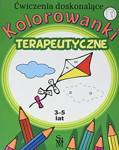 SBM Kolorowanki terapeutyczne dla dzieci 4 (3-5 lat) - Baśnie, bajki, legendy - miniaturka - grafika 3