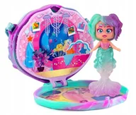 Figurki dla dzieci - LALKA KOOKYLOOS MERMAID PEARL LALECZKA SYRENA FIGURKA TOREBKA ZESTAW - miniaturka - grafika 1