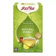 Herbata - Yogi Tea Herbata Biała dla Zmysłów Naturalna Energia z Ziołami z Olejkiem z Cytryny i Bergamotki BIO 34g - - miniaturka - grafika 1