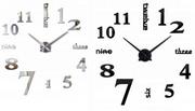 Radiobudziki - Duży Zegar Ścienny (regulowana średnica od 65-150cm!), Efekt 3D, Naklejany (w 2 kolorach do wyboru). - miniaturka - grafika 1