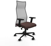 Fotele i krzesła biurowe - Krzesło Biurowe Piqueras y Crespo B2D036N Ceimnobrązowy - miniaturka - grafika 1