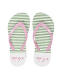 Buty dla dziewczynek - Roxy Japonki ARGL100283 Różowy - miniaturka - grafika 1