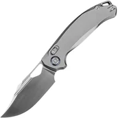 Scyzoryki - Kunwu Django XL Satin ELMAX Tytan Satynowy Tekstura Skórki Pomarańczy uchwyt X707XLT-2 - miniaturka - grafika 1