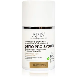 Apis, Depiq Pro System, Depigmentująca Krem-Maska Na Noc Na Przebarwienia, 50ml - Kremy do twarzy - miniaturka - grafika 1